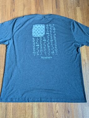 Simms | USA Filies Logo Tee | 2XL